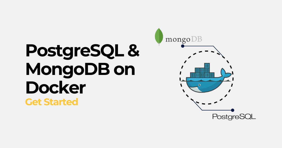 Run PostgreSQL and MongoDB Locally with Docker and GUI Access