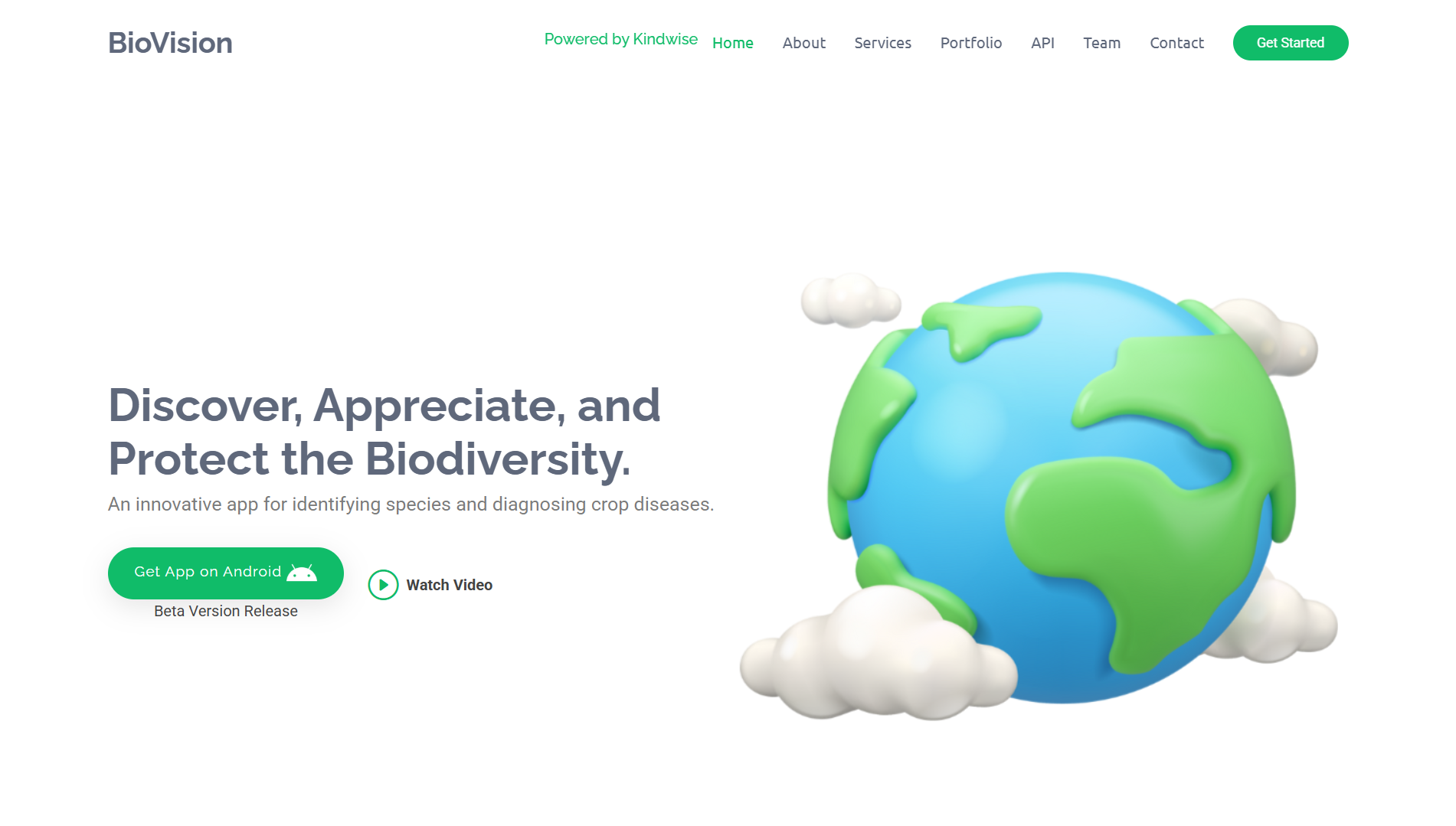 Biovision Landing Page preview 1